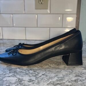 Coach Black Ava Ballet Pumps
